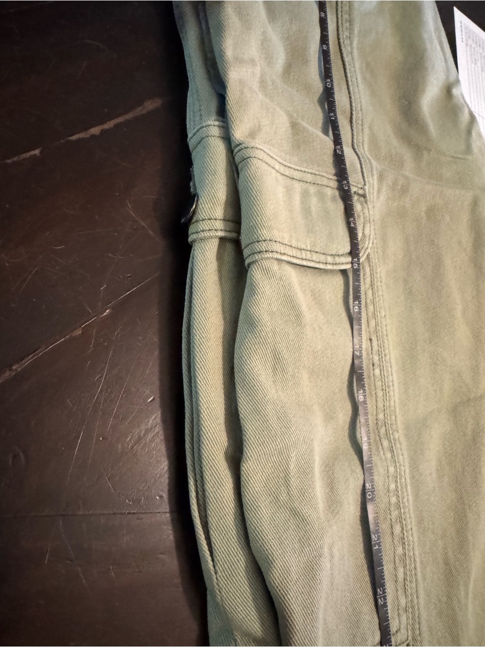 Billabong Sage Green Cargo Pants - Picture 15 of 16